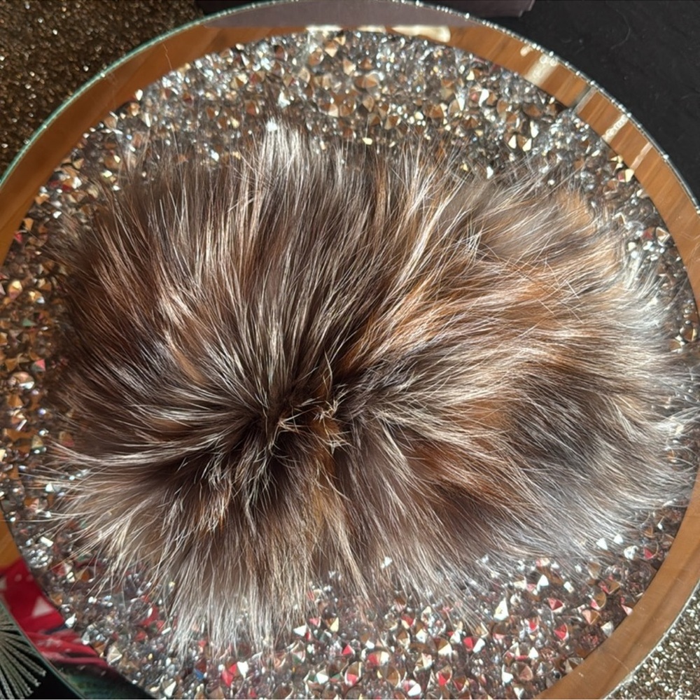 Silver Fox Soft Multi Warm Ivory Fur Head Band or Neck Scarf, 
$129 $347 - Picture 3 of 6